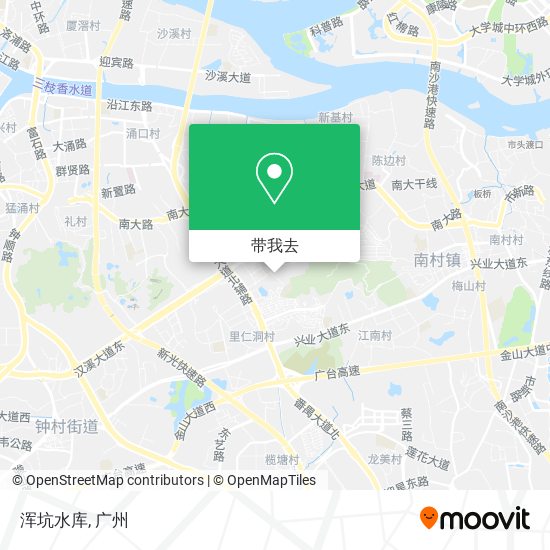 浑坑水库地图
