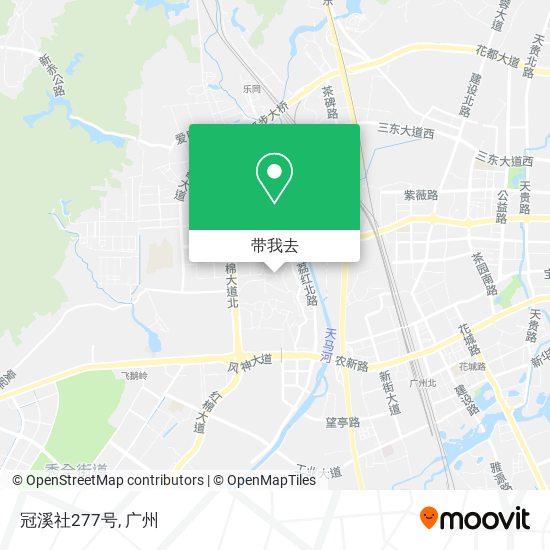 冠溪社277号地图