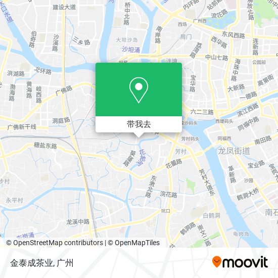 金泰成茶业地图