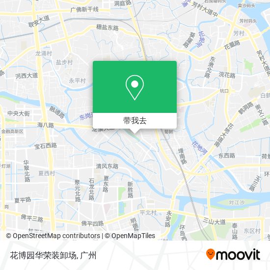 花博园华荣装卸场地图