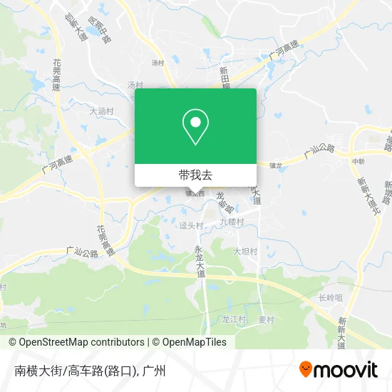 南横大街/高车路(路口)地图