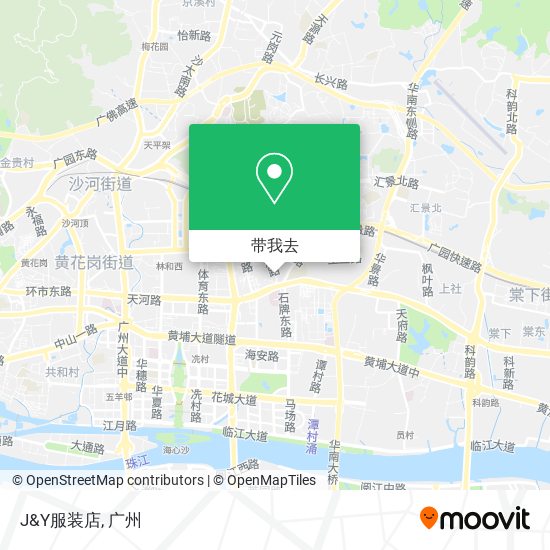 J&Y服装店地图