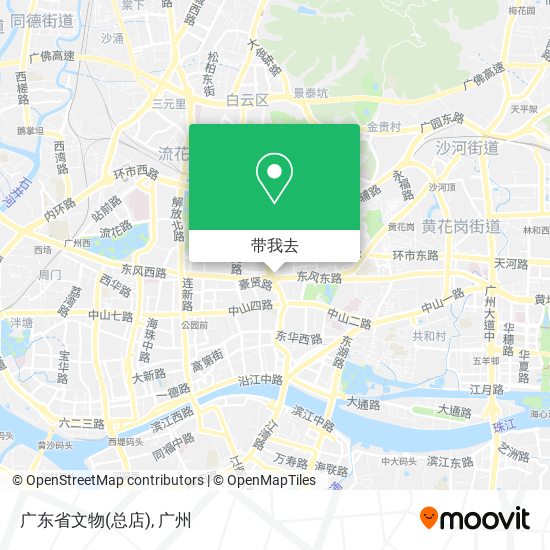 广东省文物(总店)地图