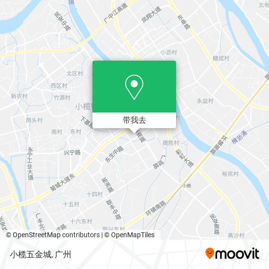 小榄五金城地图