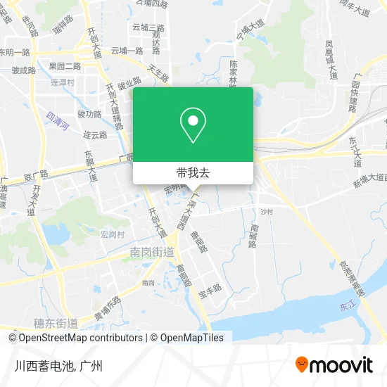川西蓄电池地图