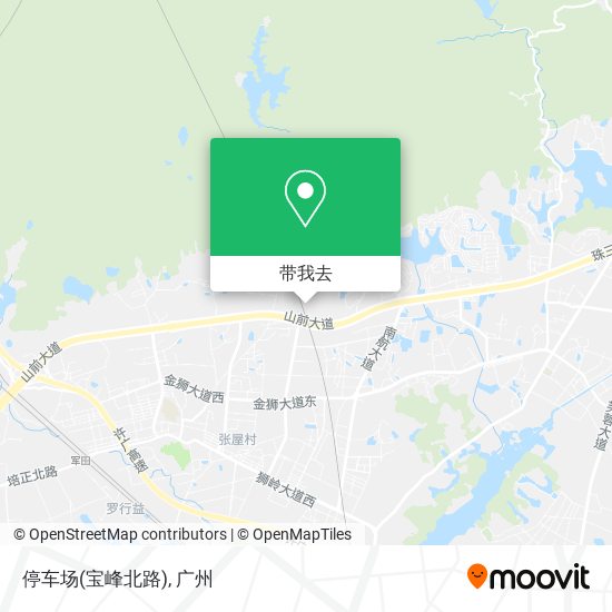 停车场(宝峰北路)地图