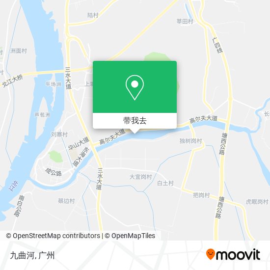 九曲河地图