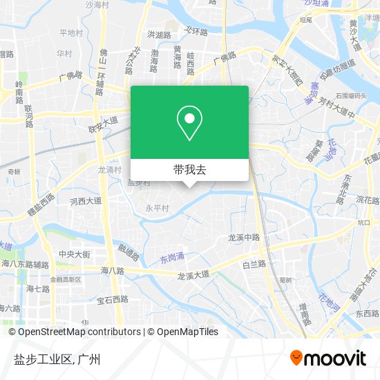 盐步工业区地图