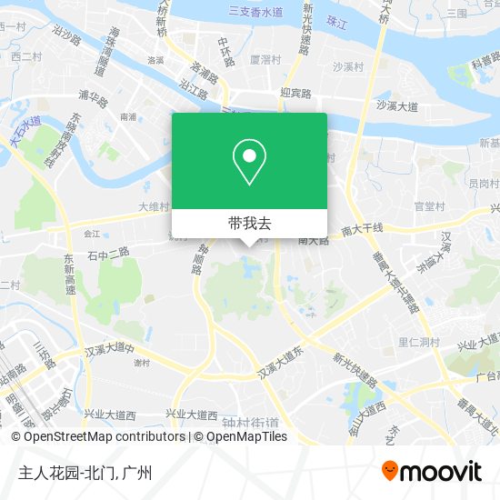 主人花园-北门地图