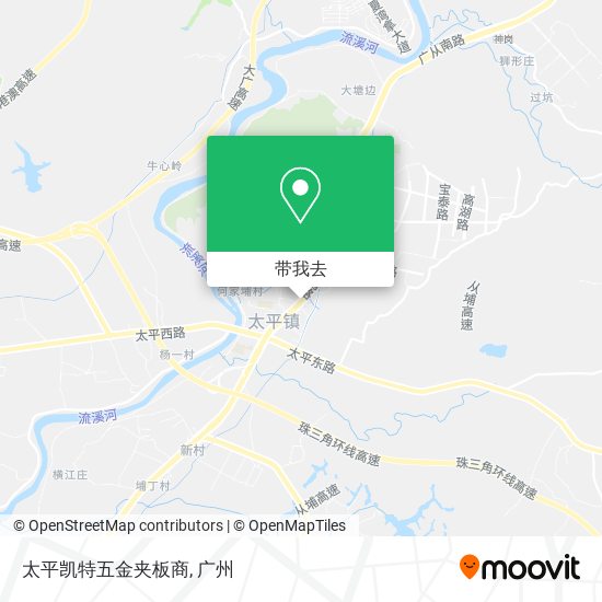 太平凯特五金夹板商地图