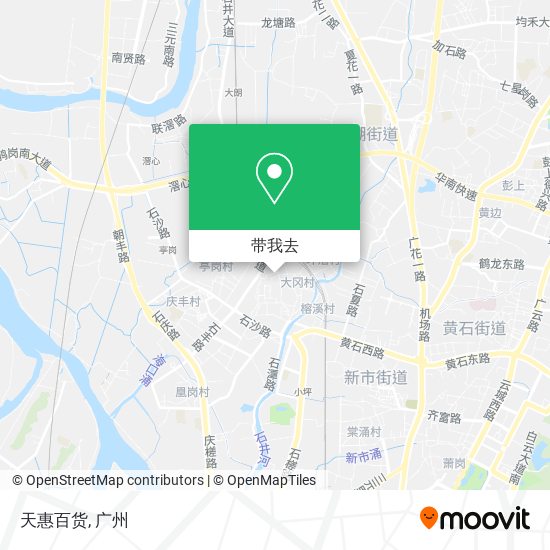 天惠百货地图