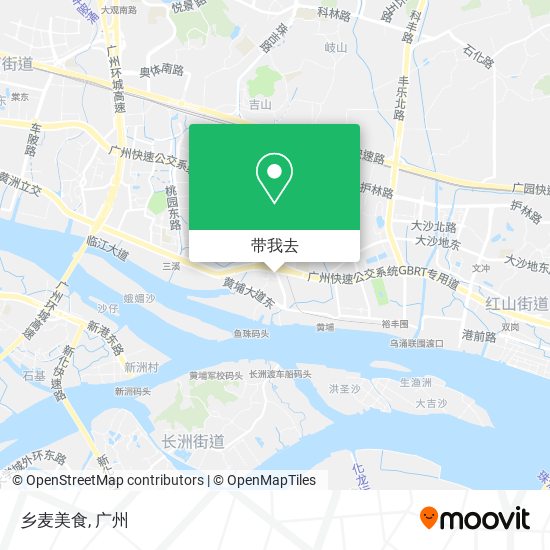 乡麦美食地图