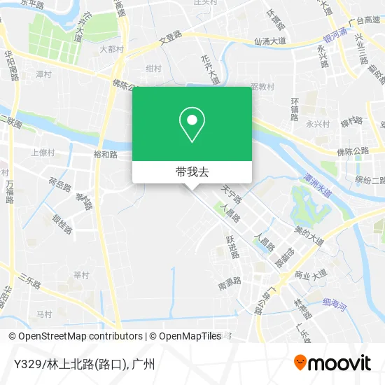 Y329/林上北路(路口)地图