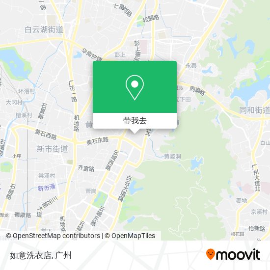 如意洗衣店地图