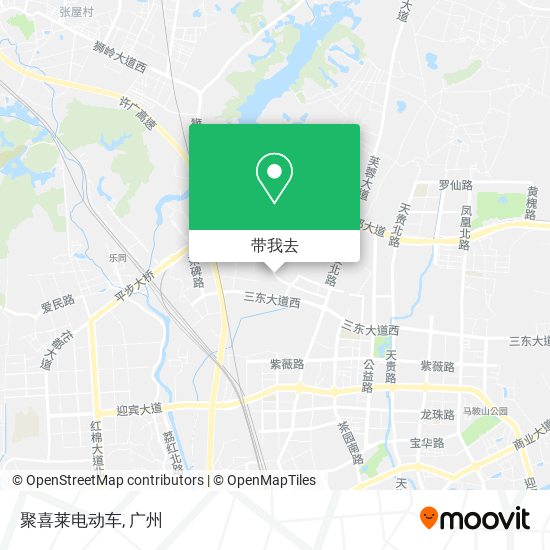 聚喜莱电动车地图