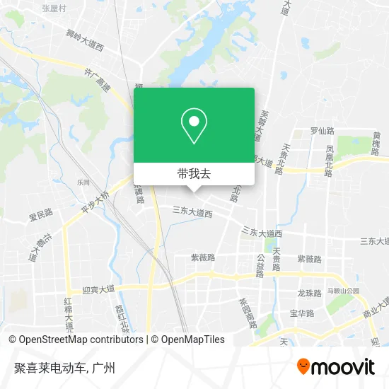 聚喜莱电动车地图