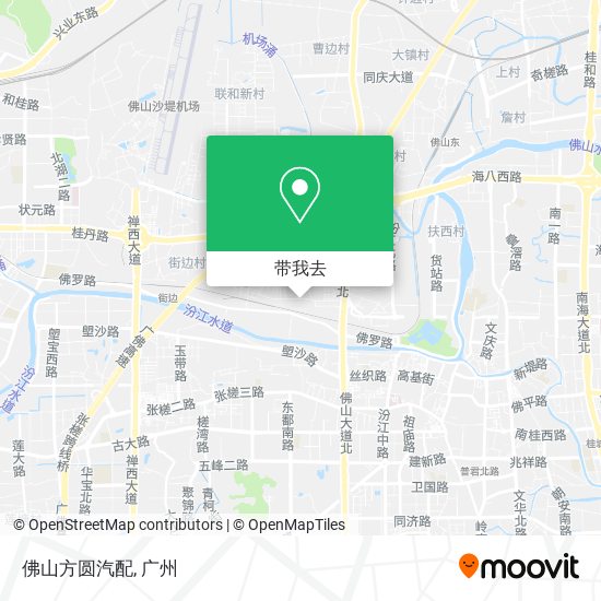 佛山方圆汽配地图