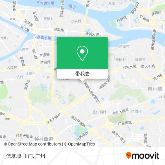 信基城-正门地图