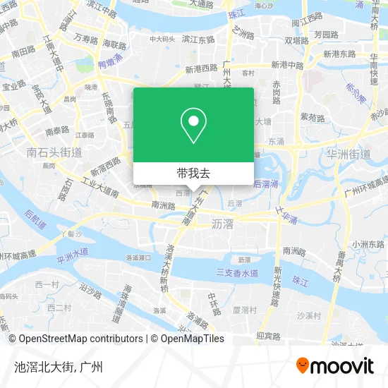 池滘北大街地图