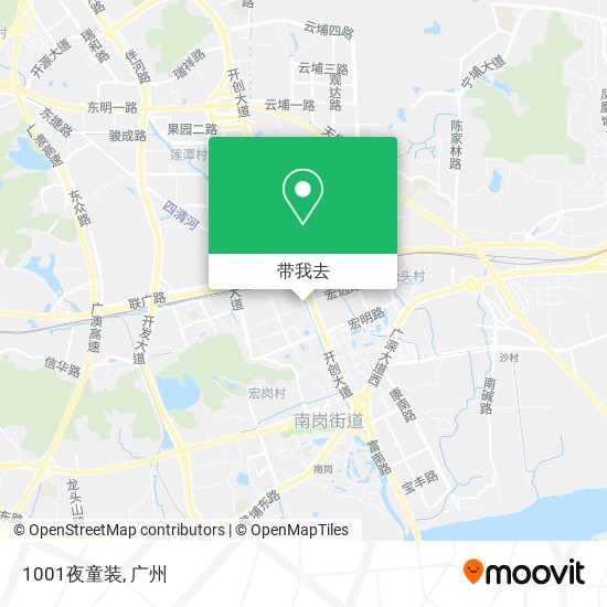 1001夜童装地图