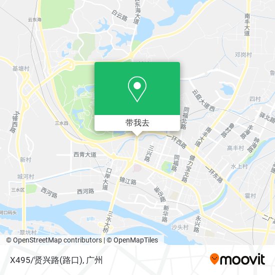X495/贤兴路(路口)地图