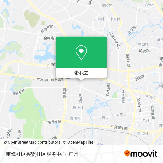 南海社区兴贤社区服务中心地图