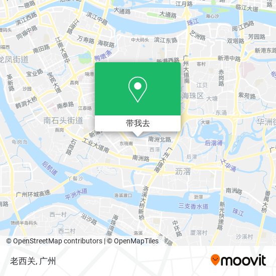 老西关地图