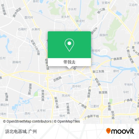 沥北电器城地图