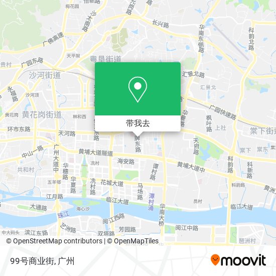 99号商业街地图