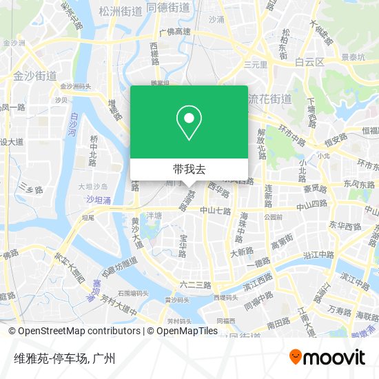 维雅苑-停车场地图