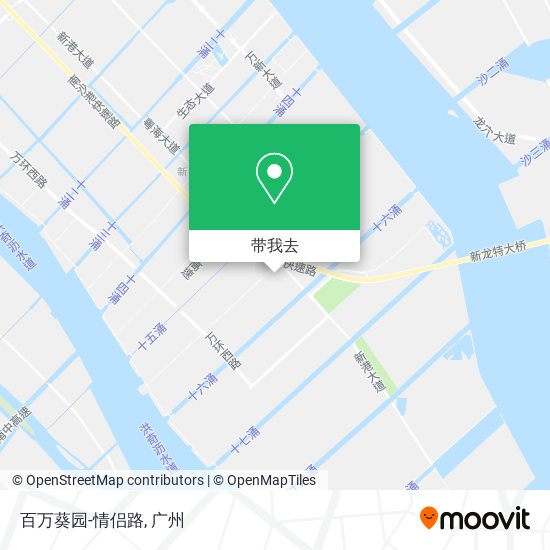 百万葵园-情侣路地图