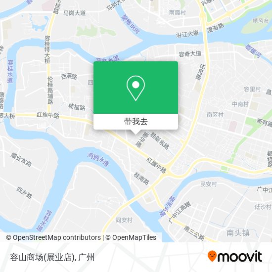 容山商场(展业店)地图