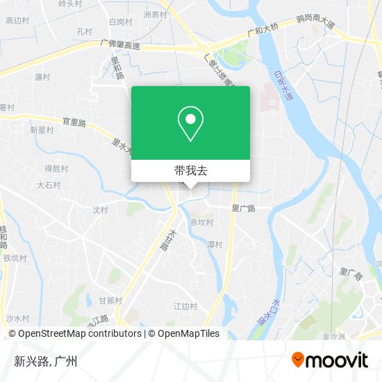新兴路地图