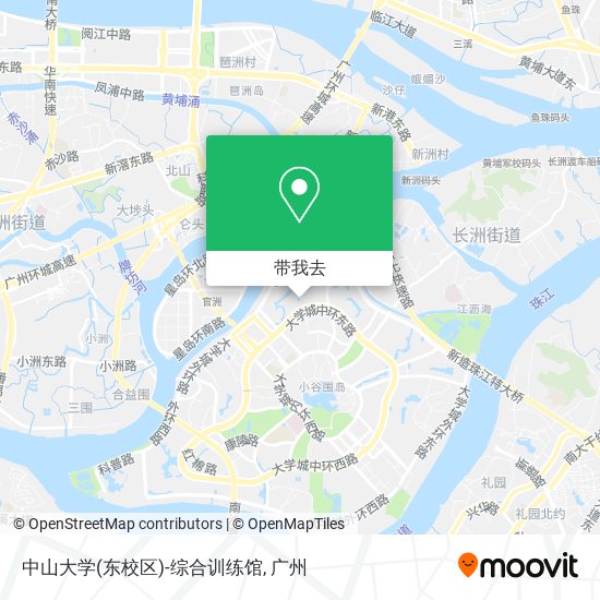 中山大学(东校区)-综合训练馆地图