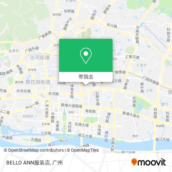 BELLO ANN服装店地图