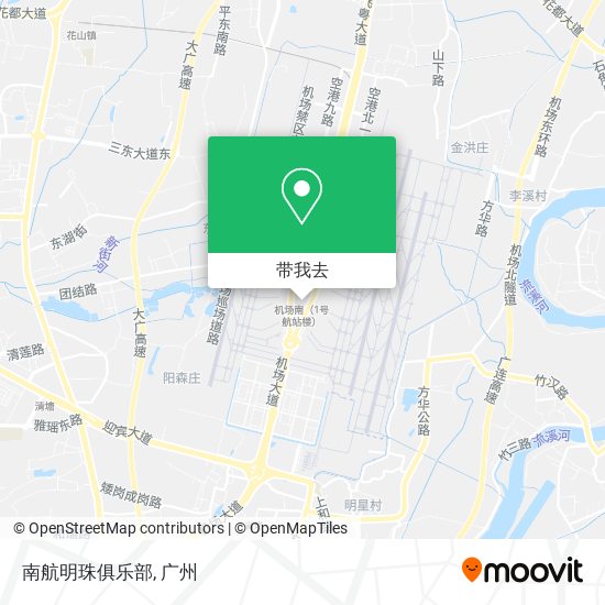 南航明珠俱乐部地图