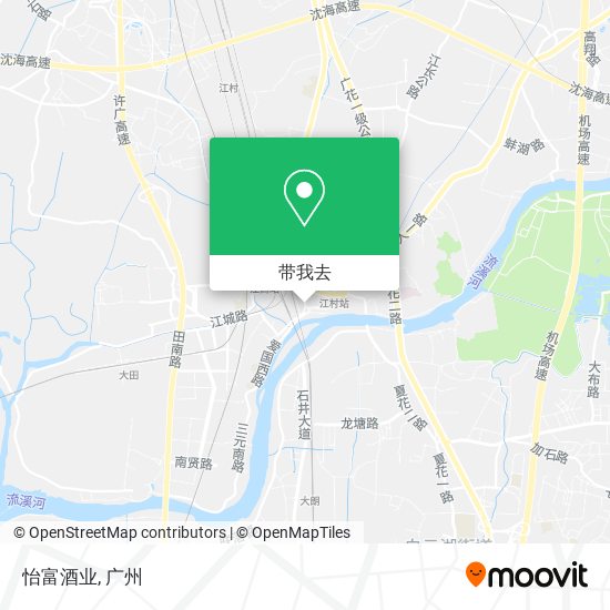 怡富酒业地图