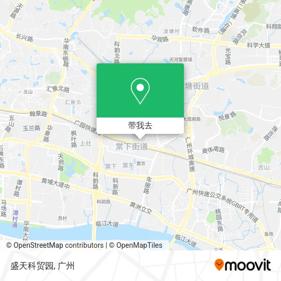 盛天科贸园地图