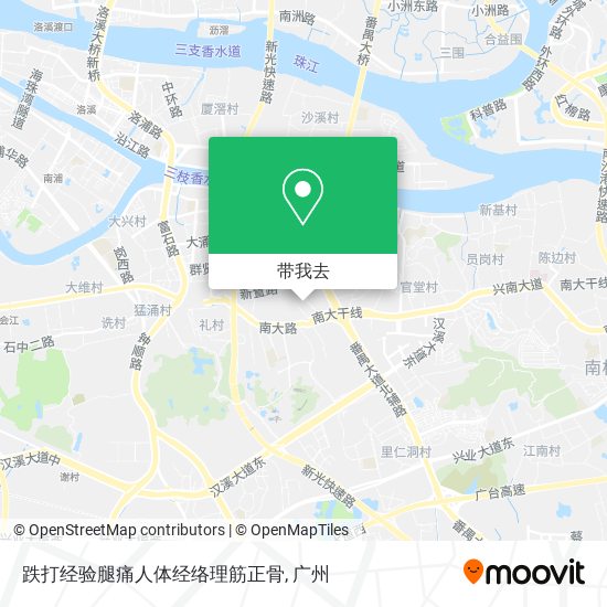 跌打经验腿痛人体经络理筋正骨地图