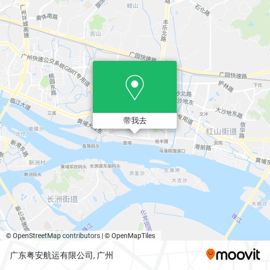 广东粤安航运有限公司地图