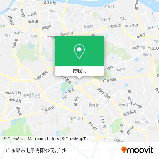 广东聚东电子有限公司地图