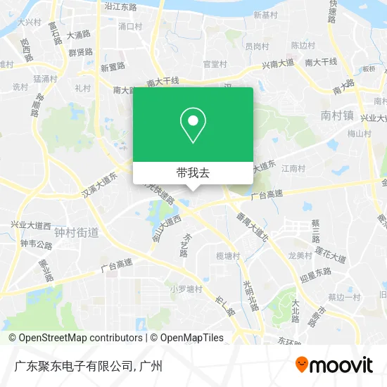 广东聚东电子有限公司地图