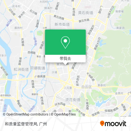 和质量监督管理局地图