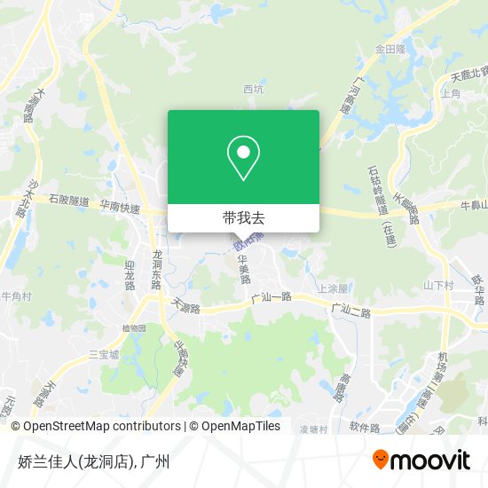 娇兰佳人(龙洞店)地图