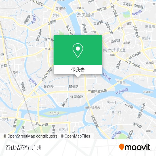 百仕洁商行地图