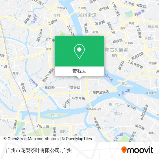 广州市花梨茶叶有限公司地图