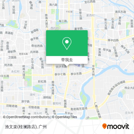 渔文楽(桂澜路店)地图