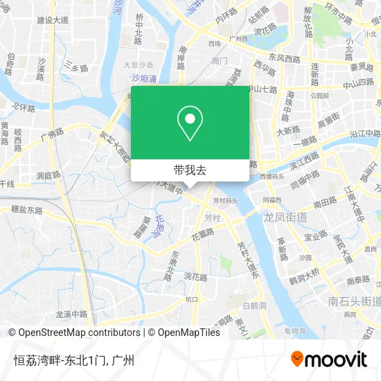 恒荔湾畔-东北1门地图