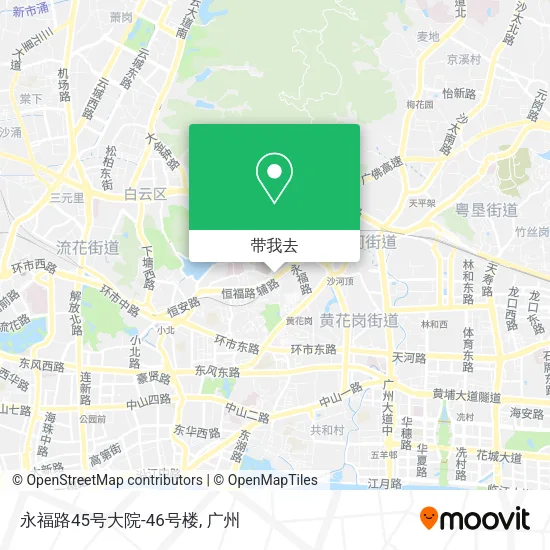 永福路45号大院-46号楼地图