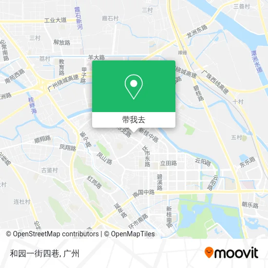 和园一街四巷地图